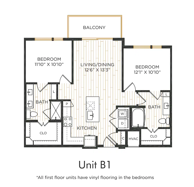 Floor plan B1