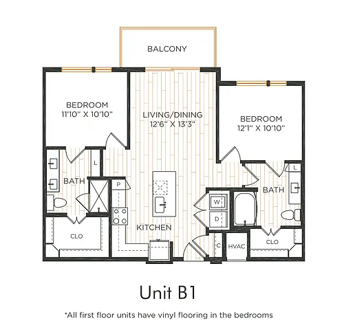 Floor plan B1