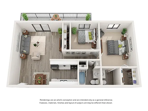 Floor plan B3