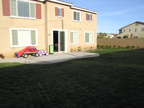 View of backyard & patio