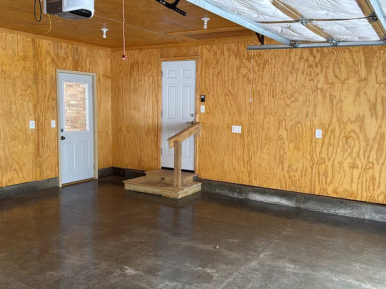 Two-car garage