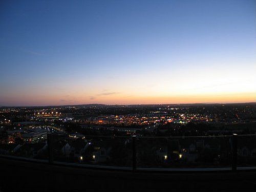 Spectacular Sunset Views to the Coast