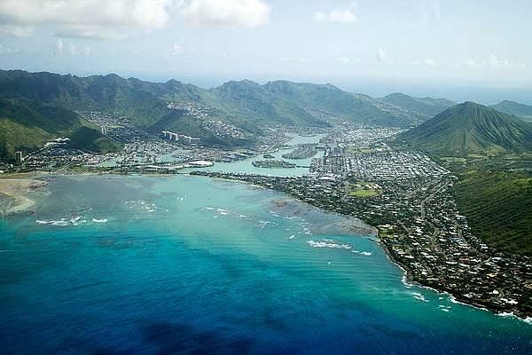 Maunalua Bay and View of Hawaii Kai