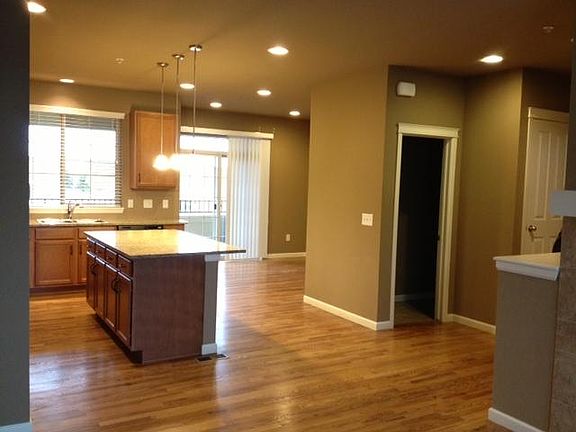 Toward kitchen and nook from great room.