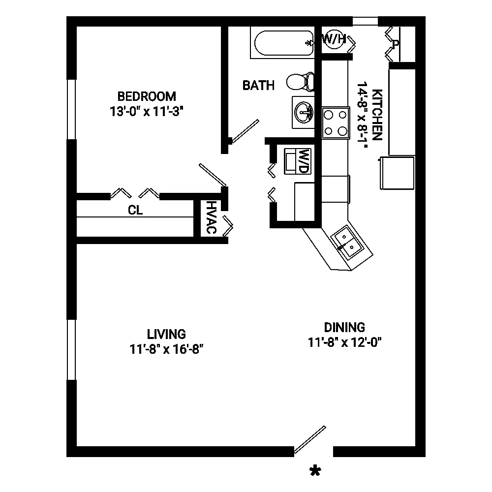 Floor plan Daisy