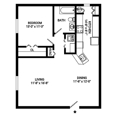 Floor plan Daisy