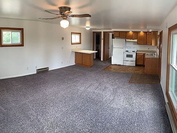 Upstairs living room kitchen