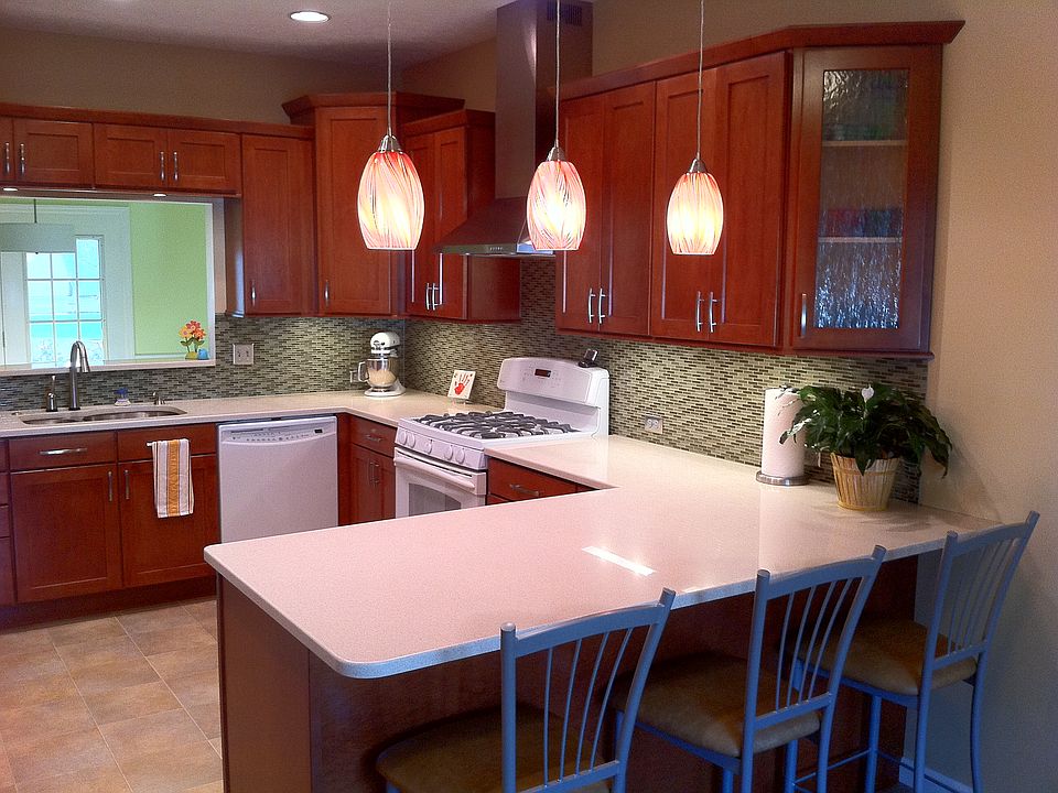Newly remodeled kitchen