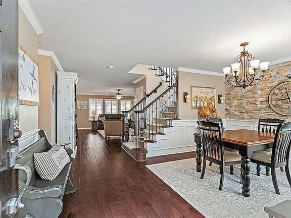 From the moment you walk through the door you will see the custom accent walls and upgrades!