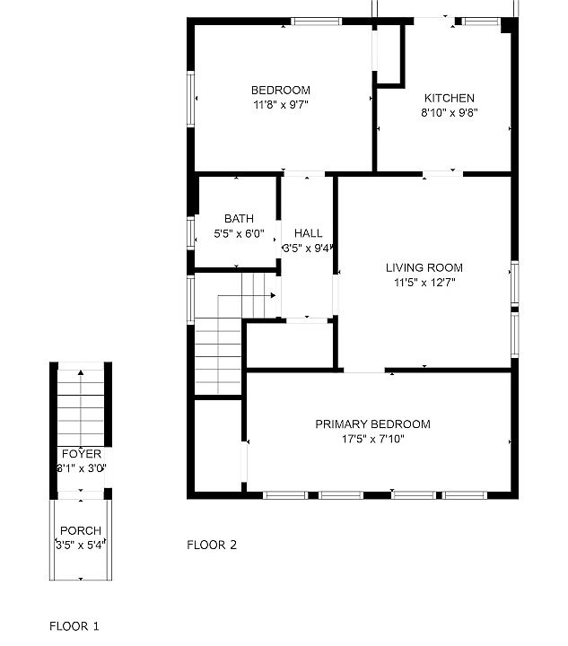 Apartment 2 Floor Plan