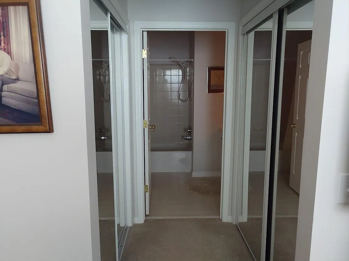 Master double mirrored closets and bath - 8011 Allyns Landing Way #201