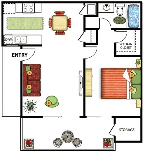 Floor plan Plan A