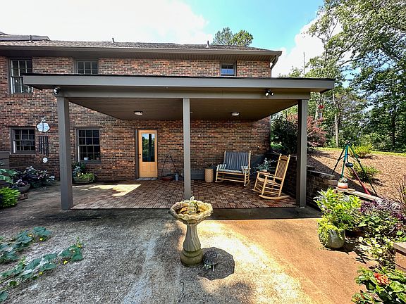 Outdoor Living Space and Apartment Entrance