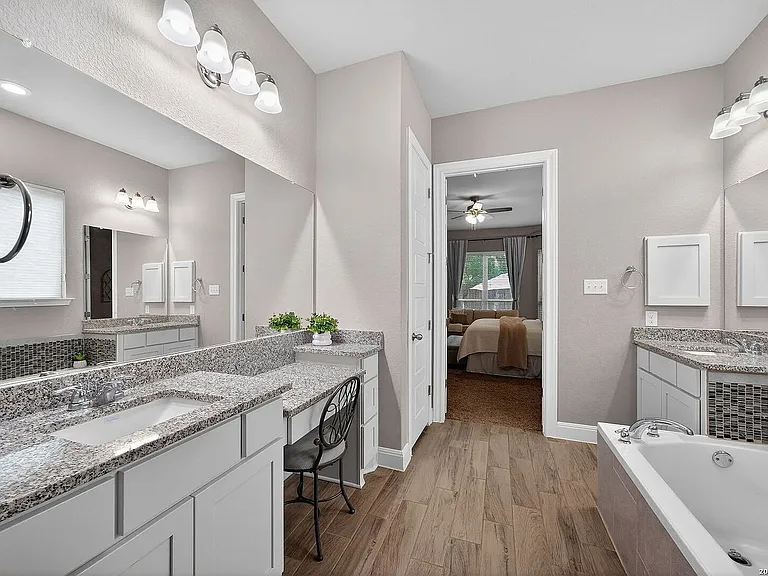 Master bathroom