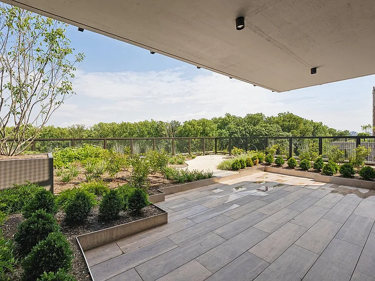 Enjoy your patio among lush landscaping