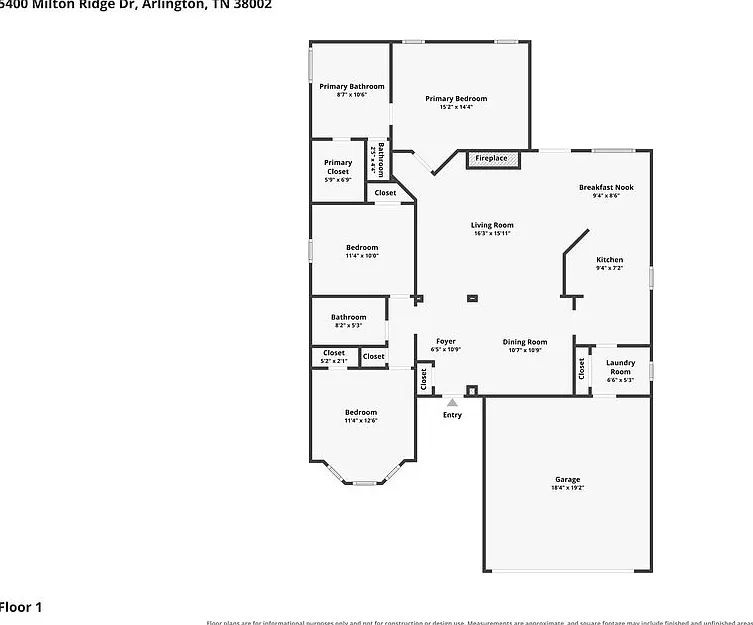 3 bed, 2.0 bath, 1633 sqft, $1,865 — Photo 2