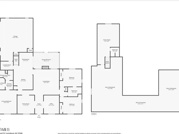615 Woodland Trl, Louisburg, NC 27549