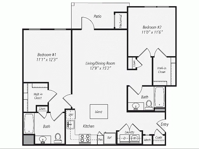 Floor plan B1