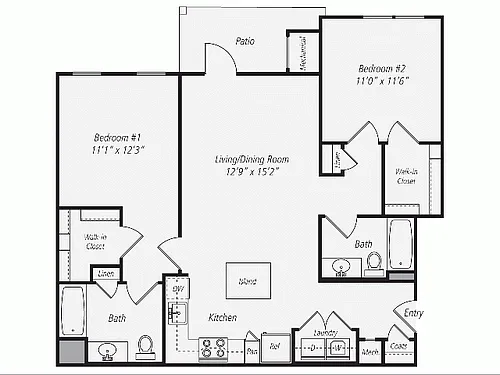 Floor plan B1