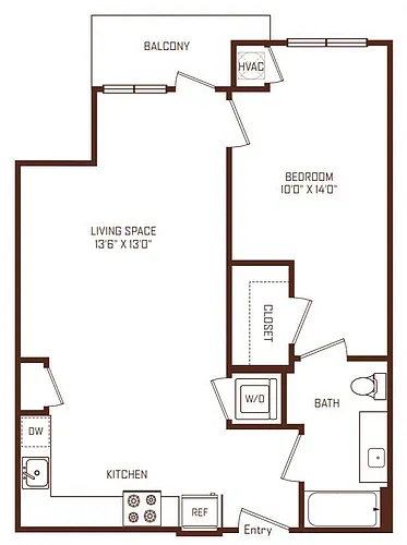 Floor plan B6