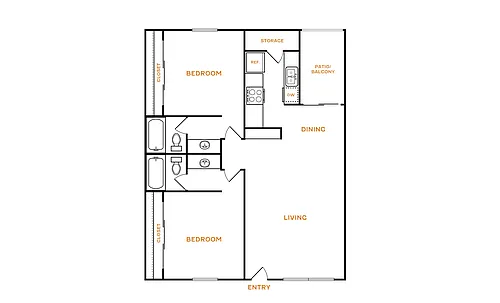 Floor plan B2 Classic