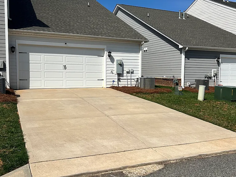 Two car garage