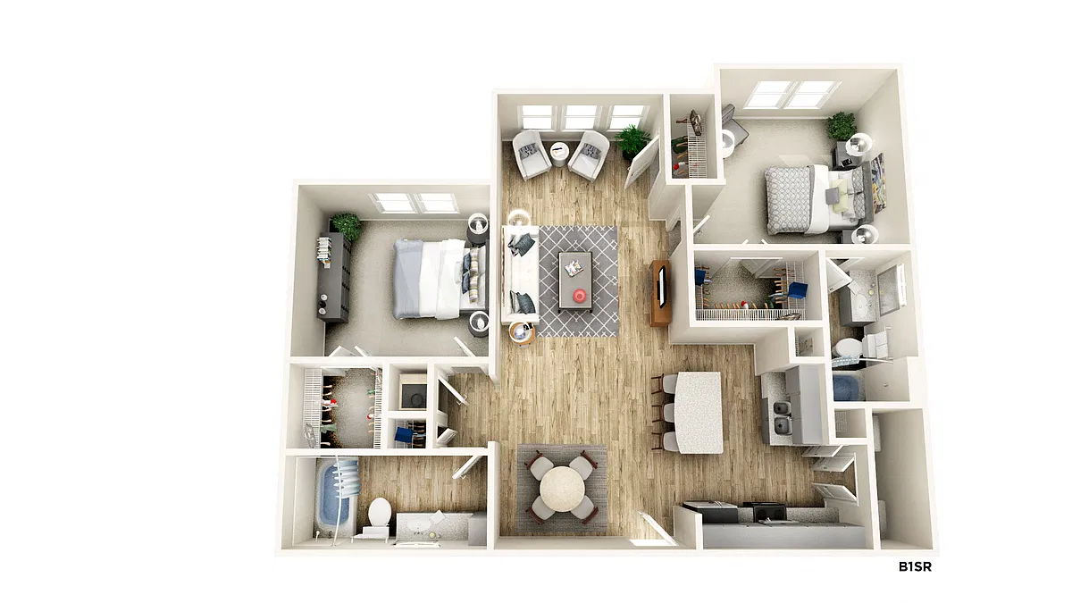 Floor plan B1SR-Galaxie