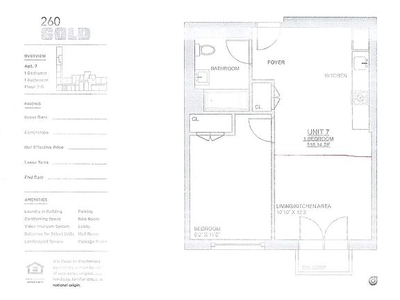 2nd image of 260 Gold St #707
