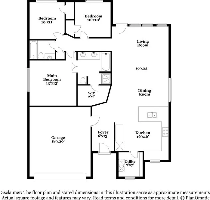 3 bed, 2.0 bath, 1302 sqft, $2,195 — Photo 2