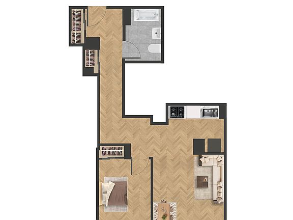 2nd image of 116 John St APT 2410