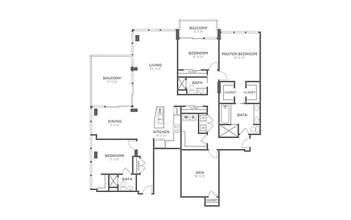 Floor plan PENTHOUSE 3