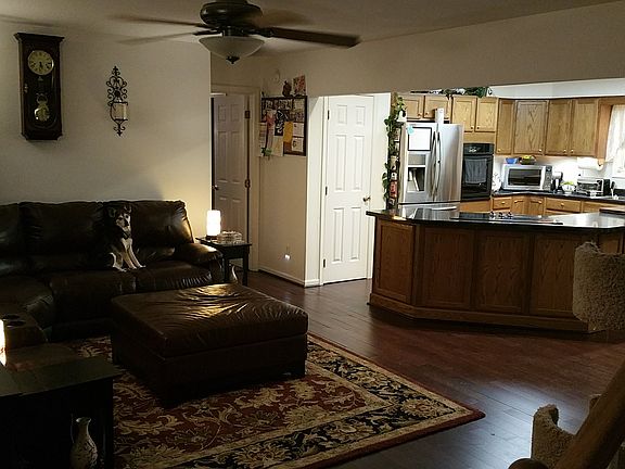 Living room from front door