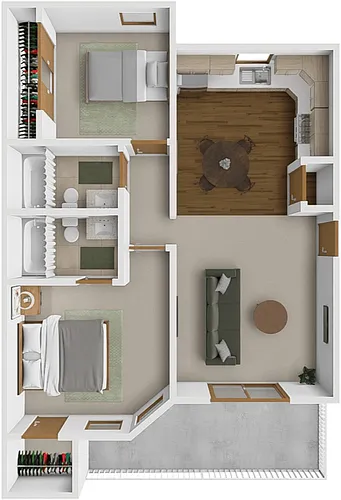Floor plan The Overlook
