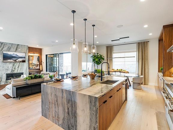 Bright and light open-concept floor plan is ideal for entertaining