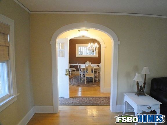 Arched Doorway Leading to Dining Room