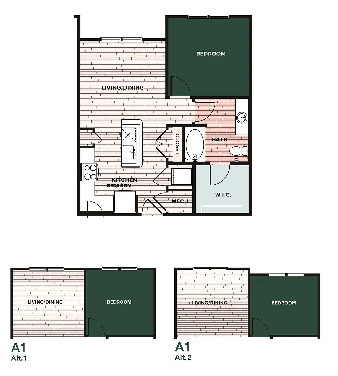 Floor plan A1