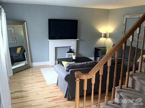 Living Room with Beautiful Hardwood Floors