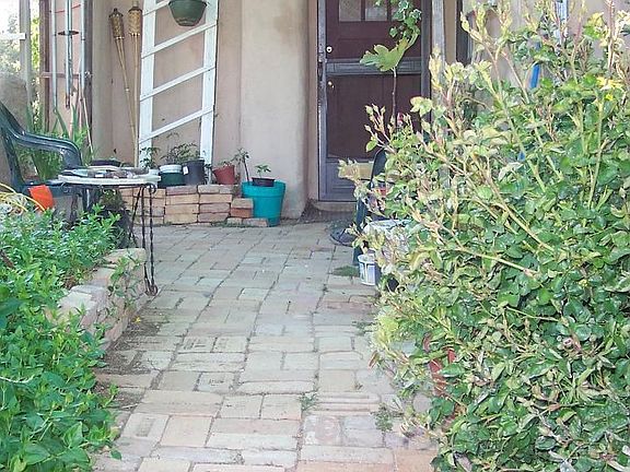 Brick porch