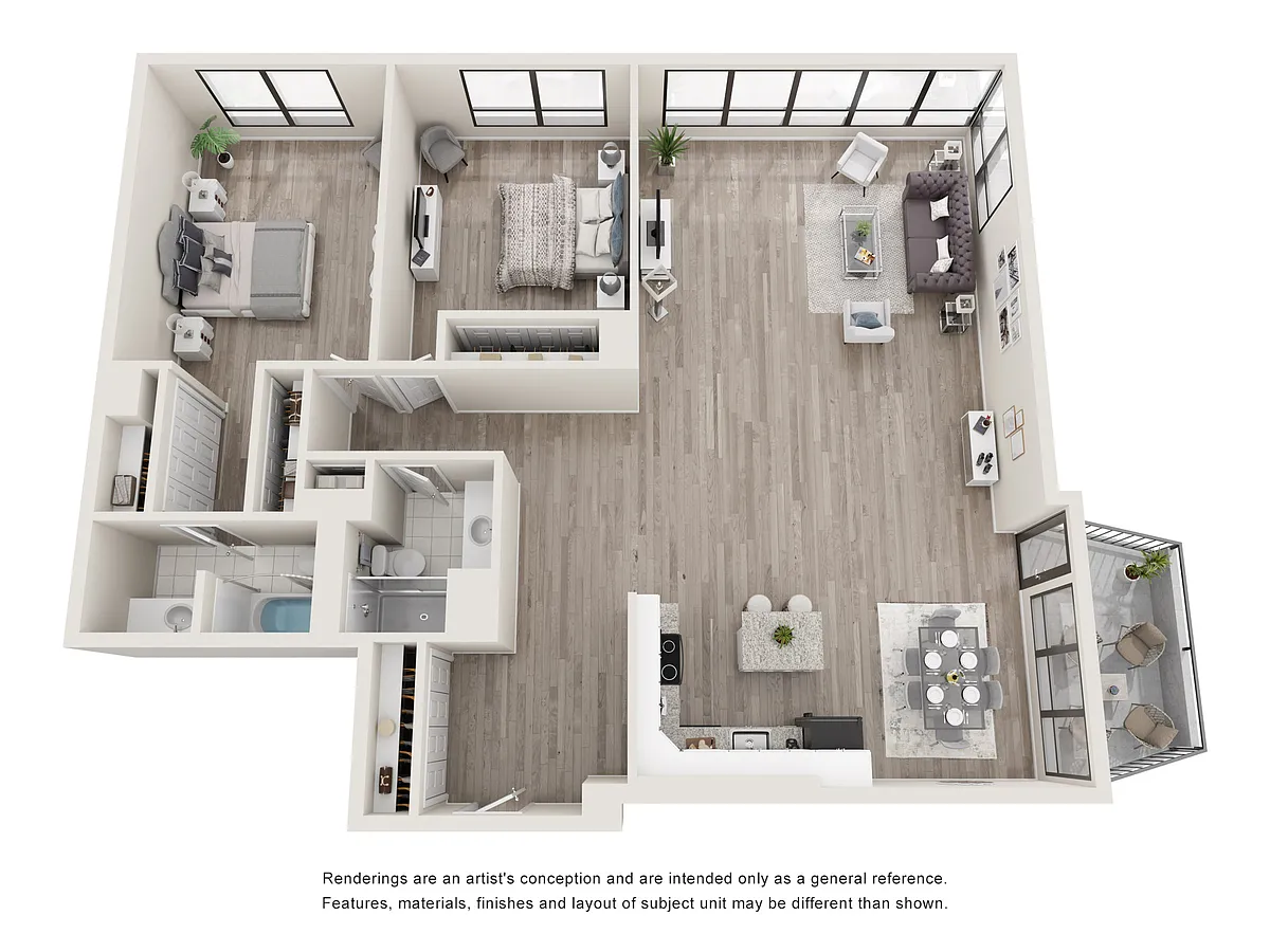 Floor plan B3