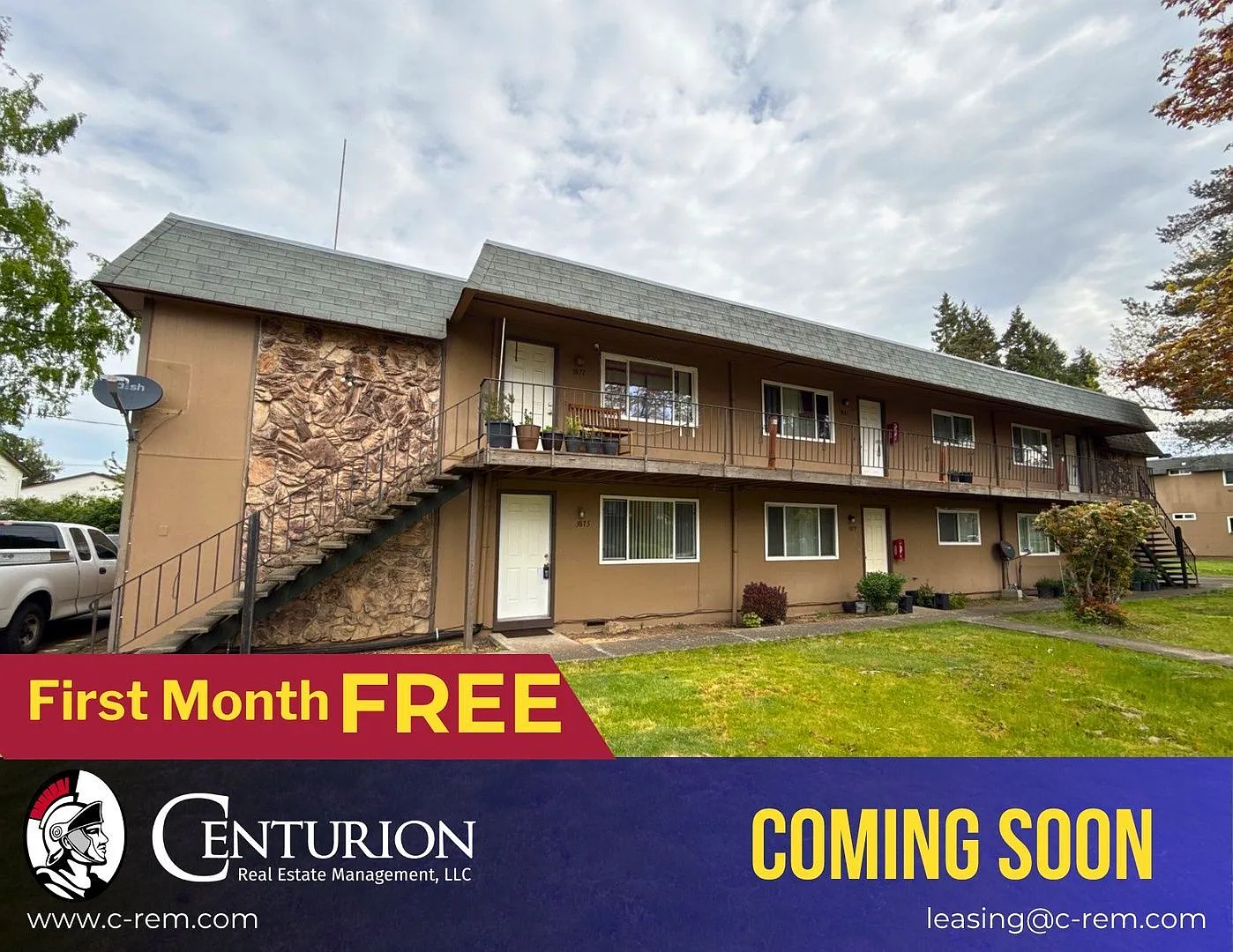 2 bed, 1.0 bath, 868 sqft, $1,195 — Photo 1