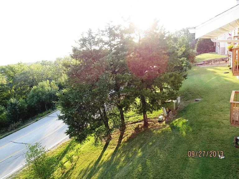 Outside