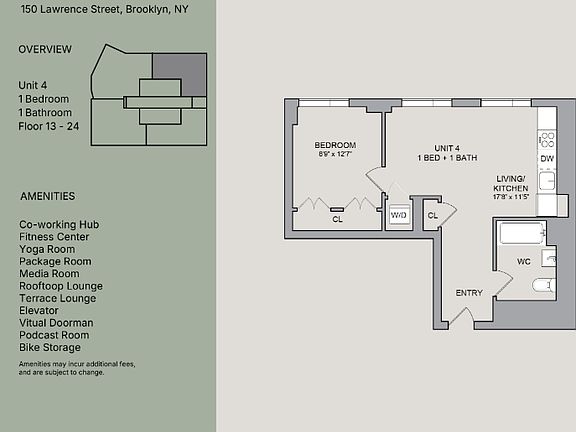 2nd image of 150 Lawrence St #1414