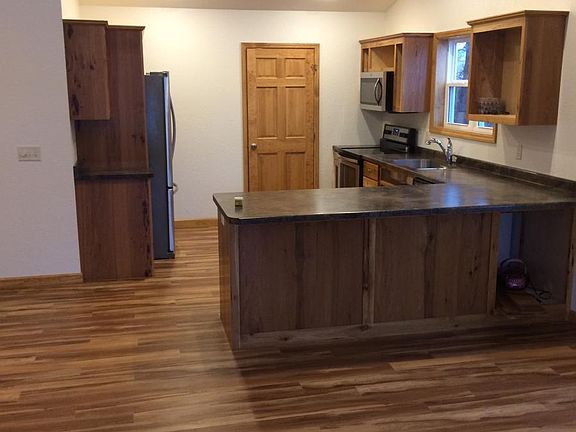 Kitchen view from living room