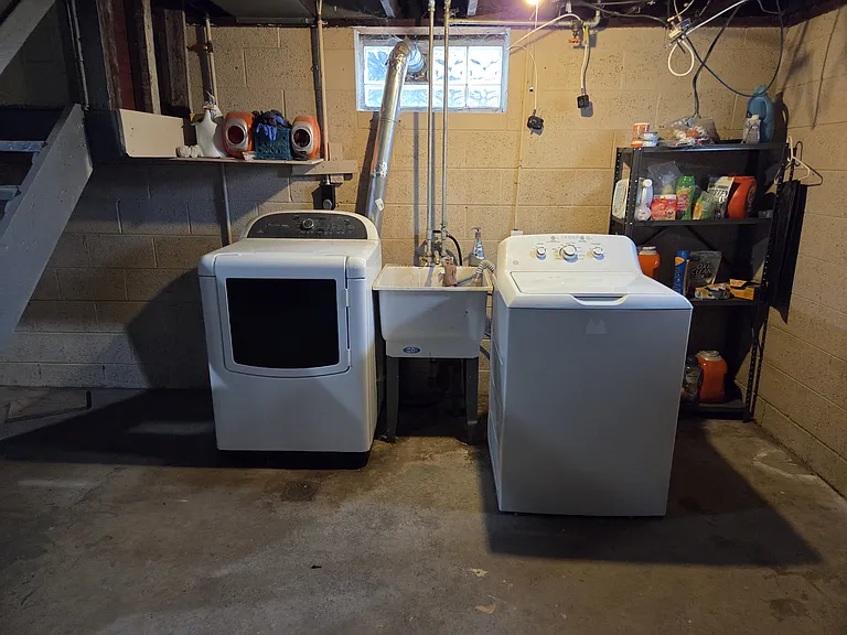BASEMENT WITH IN-UNIT LAUNDRY