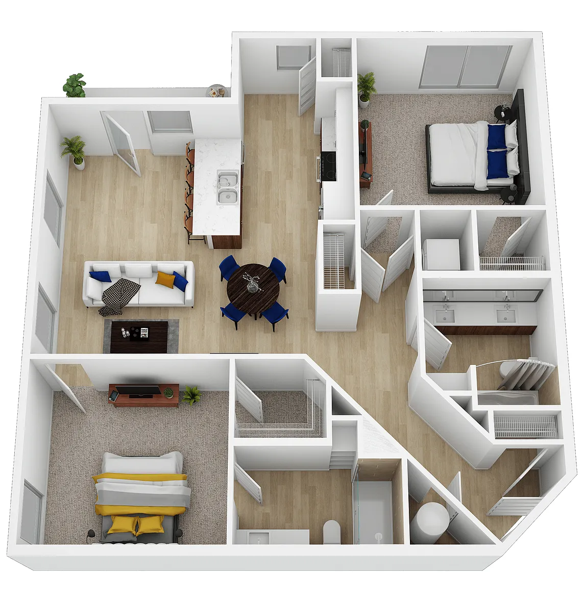 Floor plan The Beck I