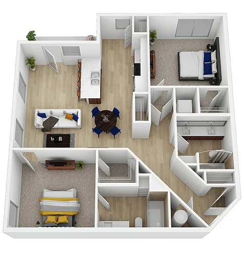 Floor plan The Beck I