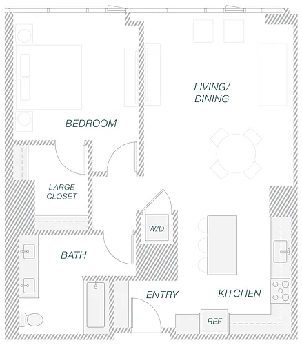 Floor plan 1-9B ACC
