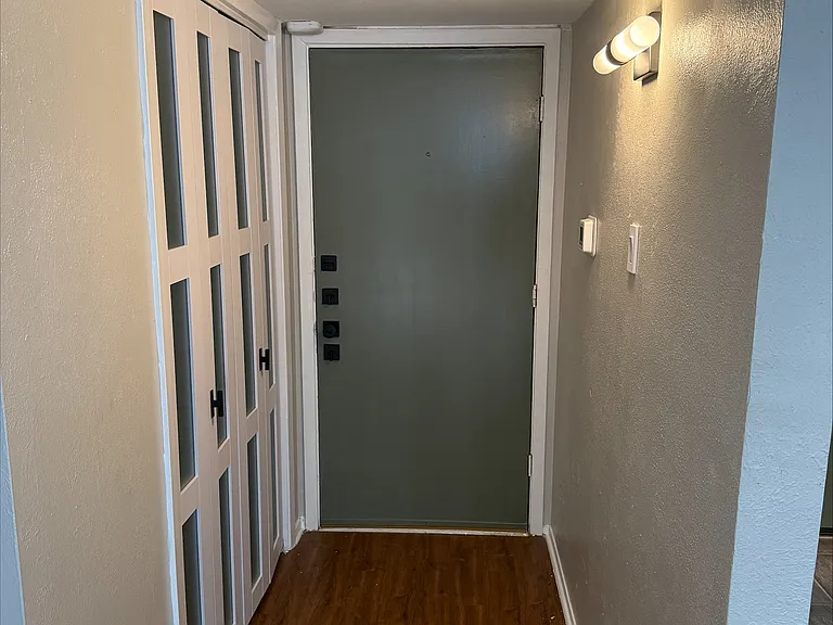 Fully updated entry with storage closet
