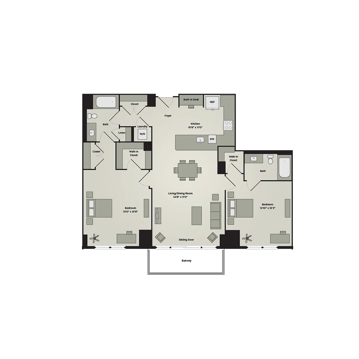 Floor plan B4