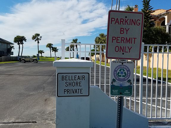 Private gulf-front parks
